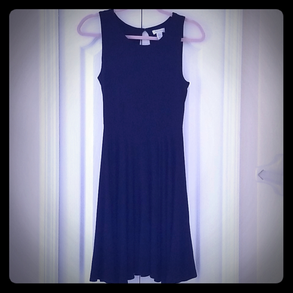 Black cocktail dress